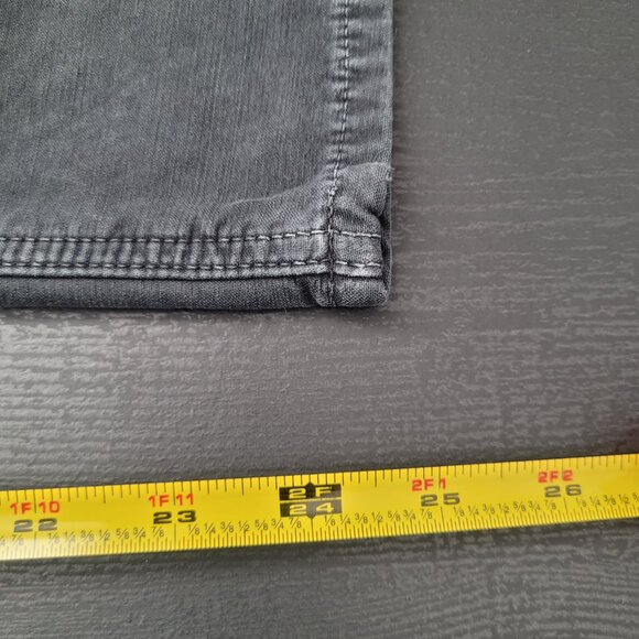 Citizens of Humanity Womens Leah Cotton Tapered Cargo Pants Black Size 26 - Picture 13 of 13